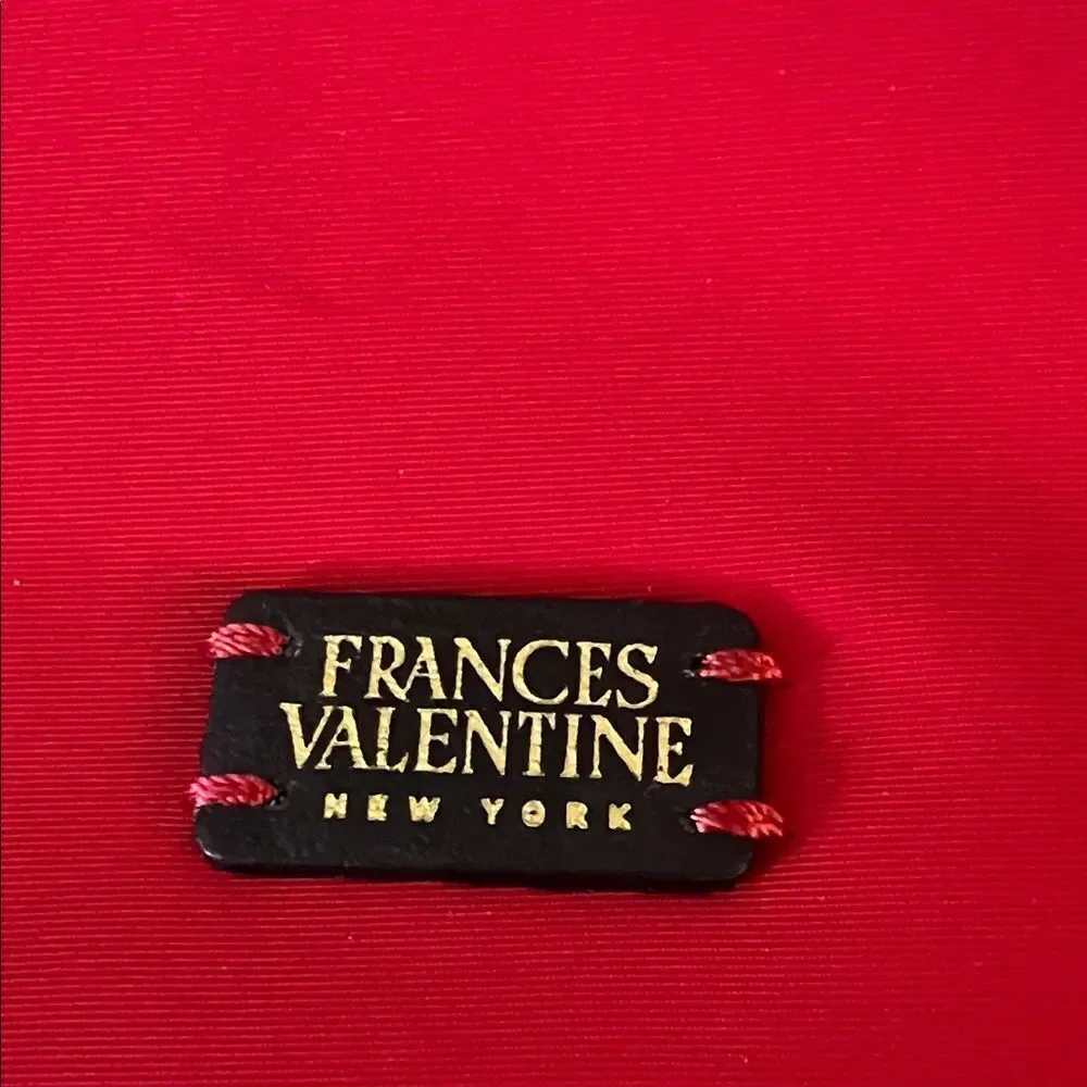 Frances Valentine Red Satchel